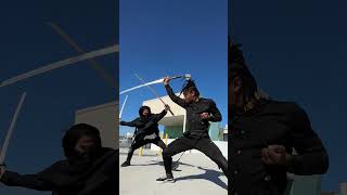 Fight Like Anime!｜Sword Fight Practice｜Toru x Fik-Shun Part 5