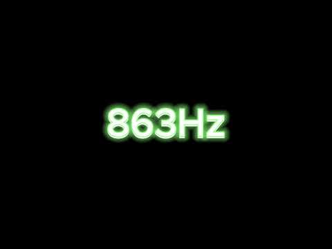 863Hz Tone Test: Speaker and & Headphone Frequency Response Test