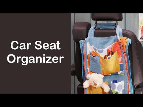 DIY Car Seat Organizer