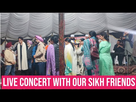 LIVE CONCERT WITH OUR SIKH FRIENDS FROM INDIA |  Umaisa Vlogs