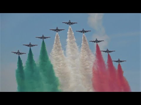 Il Grande Spettacolo  Frecce Tricolori 10 jet display RIAT 2022