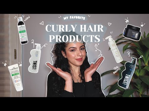 MY FAVORITE CURLY HAIR PRODUCTS & WHY 💕 | Curly Hair Guide | Hebarrietty