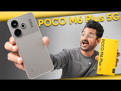 POCO M6 Plus Unboxing in ಕನ್ನಡ⚡ Snapdragon 4 Gen 2 AE starting @11,999* | POCO Buds X1 @1,699* |