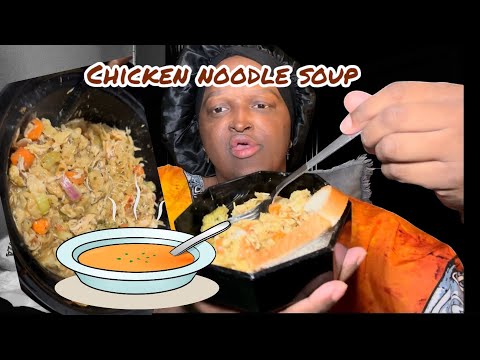 Cooking in the crockpot chicken noodle soup from scratch