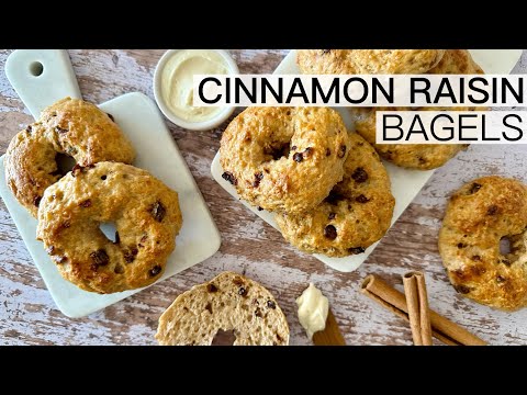 CINNAMON RAISIN BAGELS