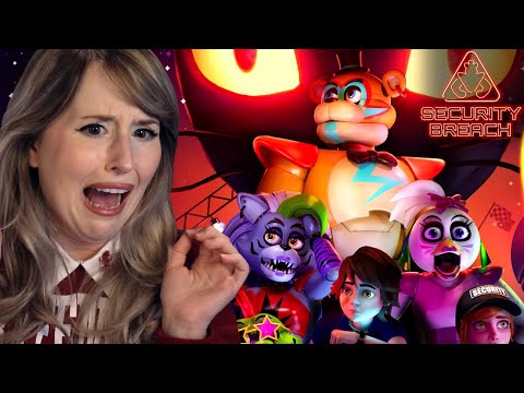 NEW FNAF FAN *FINALLY* PLAYS SECURITY BREACH (FIVE NIGHTS AT FREDDY'S) - PART 1