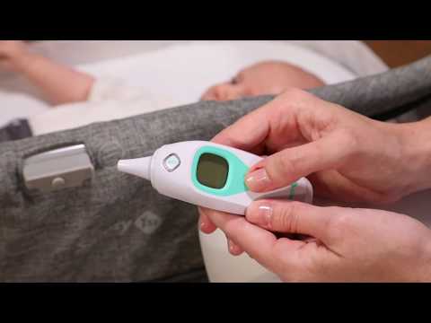 How to Use Easy Read Ear Thermometer - Fast & Accurate in just One Second | Safety 1st