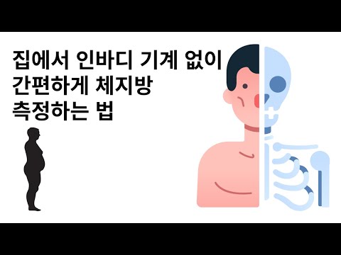 인바디 없이 체지방률 측정하기