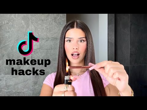 Testing VIRAL TikTok Makeup Hacks