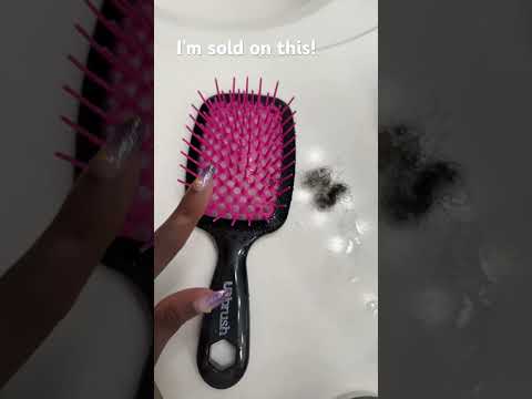 This was NOT hype!!! The viral unbrush.