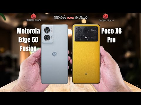 Motorola Edge 50 Fusion vs Poco X6 Pro  Full comparison ⚡Which one is Best