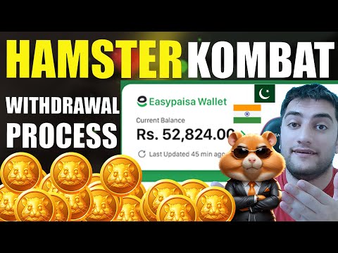 Hamster Kombat Coin Withdrawal in Pakistan Jazzcash, Easypaisa | Hamster Kombat Withdraw Kaise Kare