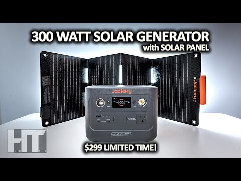 JACKERY Solar Generator 300 Plus LiFePO4 UPS Power Station Review