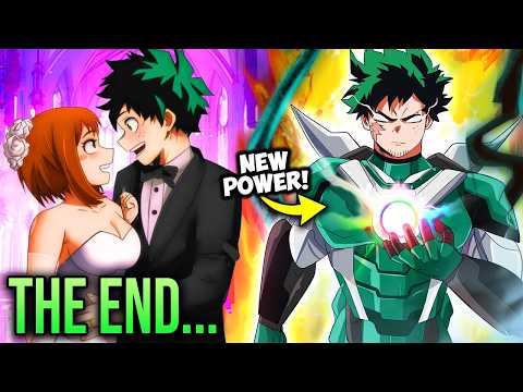 8 Year Time Skip! Deku NEW Iron Man Suit & Uraraka's LOVE! My Hero Academia Final Chapter Explained