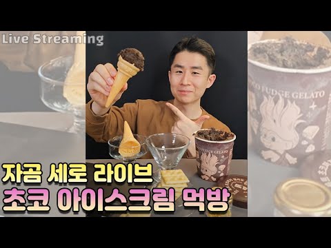 [자곰 라이브] 초코 아이스크림 먹으면서 수다 타임 (이벤트 공지)