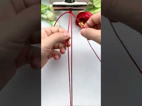 Heart to heart simple braided bracelet tutorial braiding skills sharing handmade DIY bracelet br