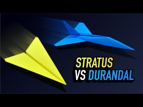 Paper Airplane Tournament —  Stratus vs Durandal — Paper Aces Round 1 (Race 5)