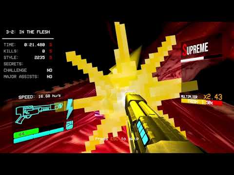 ULTRAKILL SPEEDRUN 3-2 GABREIL PB! 21:480