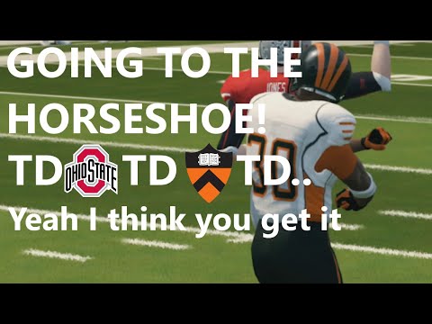 GOING TO THE HORSESHOE! Princeton Dynasty NCAA Football 14 Teambuilder Dynasty S7E7