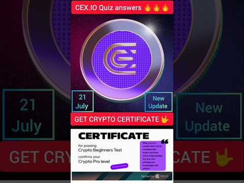 Cex.io quiz answers