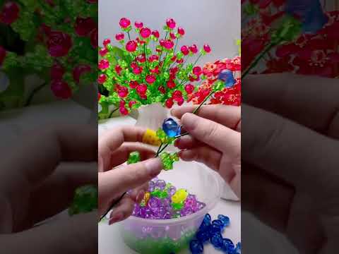 Handmade diy beads flowers home decoration #handmade #diy #beads #flowers #homedecor #gift #diybeads