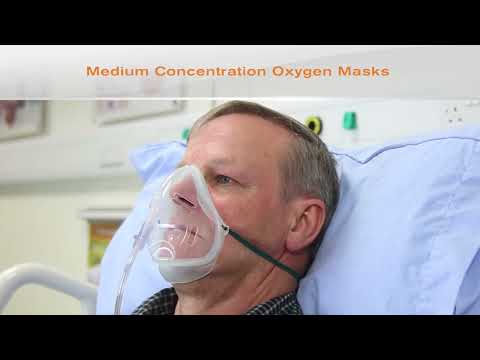 Medium concentration oxygen masks