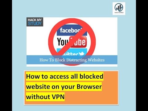 access block website in one click ll How To Access BLOCKED WEBSITE without VPN