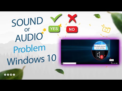 How To Fix Sound Or Audio Problems Windows 10 in Tamil