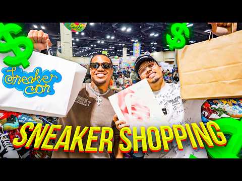 CASHING OUT At Sneaker Con Boston With NFL WR Kendrick Bourne