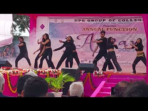 dpg degree college  Annual function 🙌 😎 👌 😳 #video #viralvideo