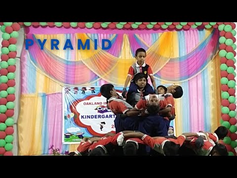 Pyramid #fusion #graduation day celebration #oakland school #tekkali