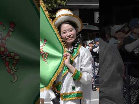 高身長美人【Asakusa Samba】Samba Carnival (東京散歩) #shorts