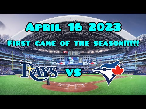 FIRST BLUE JAYS GAME OF THE YEAR!!! UPCOMING GAME ANNOUNCEMENT Blue Jays vs Rays April 16th MUST SEE