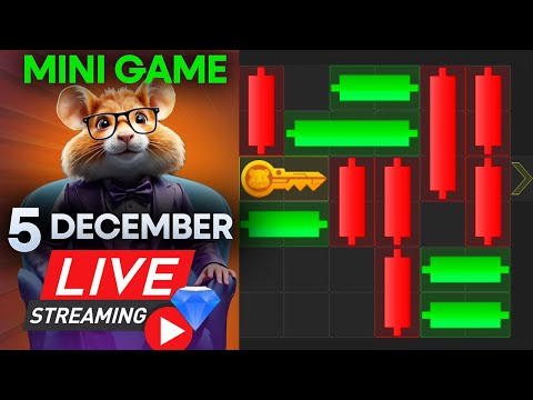 5 December Mini Game Puzzle Hamster Kombat Today | #puzzlegame Solved #hamsterkombat #minigame