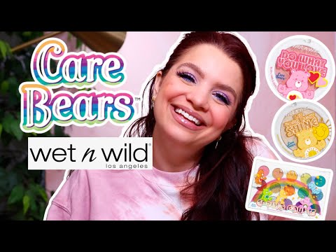 WET N WILD X CARE BEARS COLLECTION REVIEW