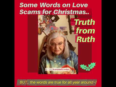 Ruth talks about Christmas and all they that they do...