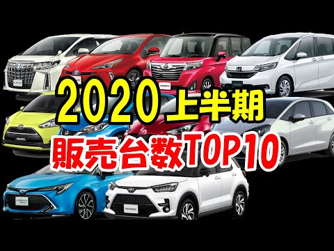 【速報】2020上半期 車名別販売台数ランキングTOP10！1位は人気のSUV・・・