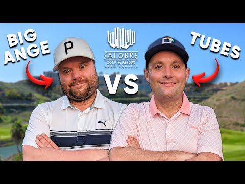 One Of Us Loses it…. BADLY !! 🤦🏼‍♂️😂 | Tubes v Ange | Salobre Golf 🏌️‍♂️💥