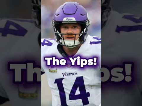 Sam Darnold Got The Yips! #shorts #nfl #nflfootball #minnesotavikings