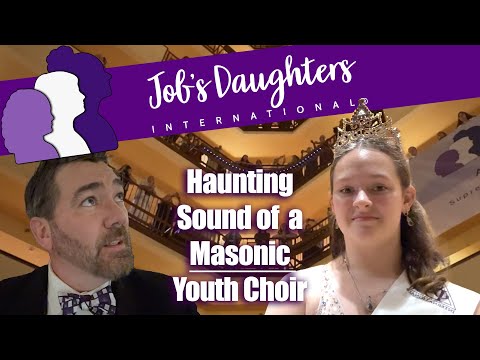 The Haunting Sound of a Masonic Youth Group Choir!