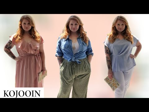 Kojooin Plus Size Try On Haul | April 2023 | #kojooin