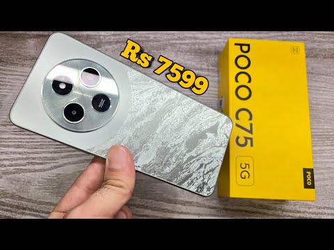 Poco C75 5g - Lowest Price 5g Smartphone 🔥| 50mp Camera 📸| Gaming Processor 🎮| Flipkart Discount