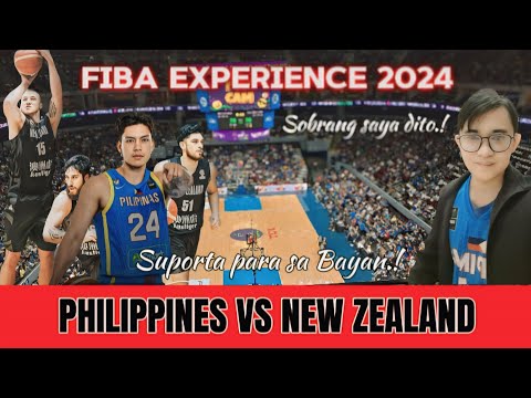 Fiba Experience 2024 - Laban ng Gilas kontra New Zealand | Nov.21,2024