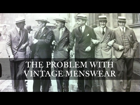 The Problem With Vintage Menswear