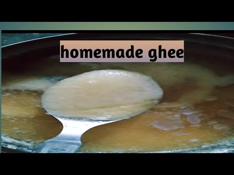 నెయ్యి || homemade ghee|| how to prepare ghee at home || simple life style by మమత