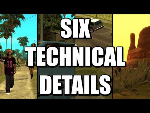 6 Technical Details You DIDN’T Know About GTA San Andreas