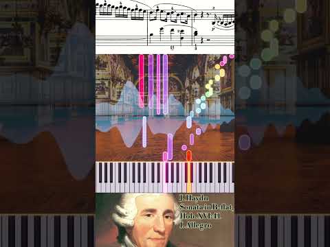 Jolly and bouncy #Haydn in his #Piano Sonata in B-flat #classicalmusic