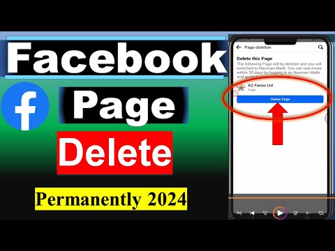 Facebook Page Kaise Delete Kare | How to Delete Facebook Page Permanently 2024