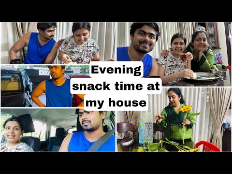 Evening Snack at my House | Diya Krishna | Aswin Ganesh