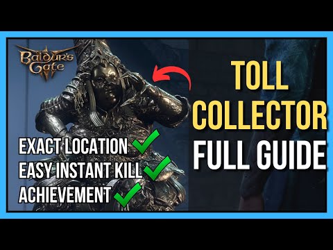 How To Easily One-Shot The Toll Collector for the Penny Pincher Achievement | Baldur's Gate 3